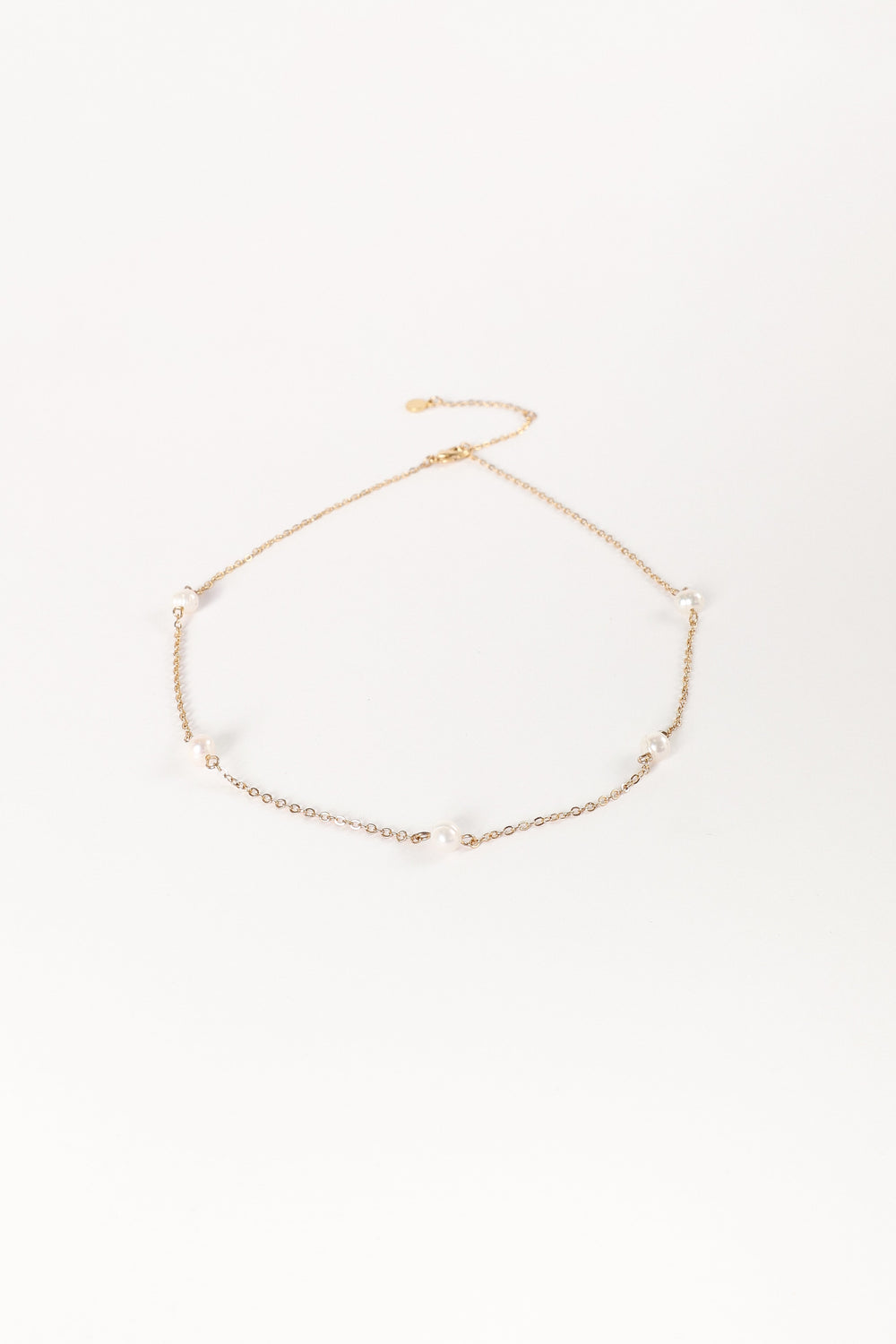 ACCESSORIES @Kealy Pearl Necklace - Gold