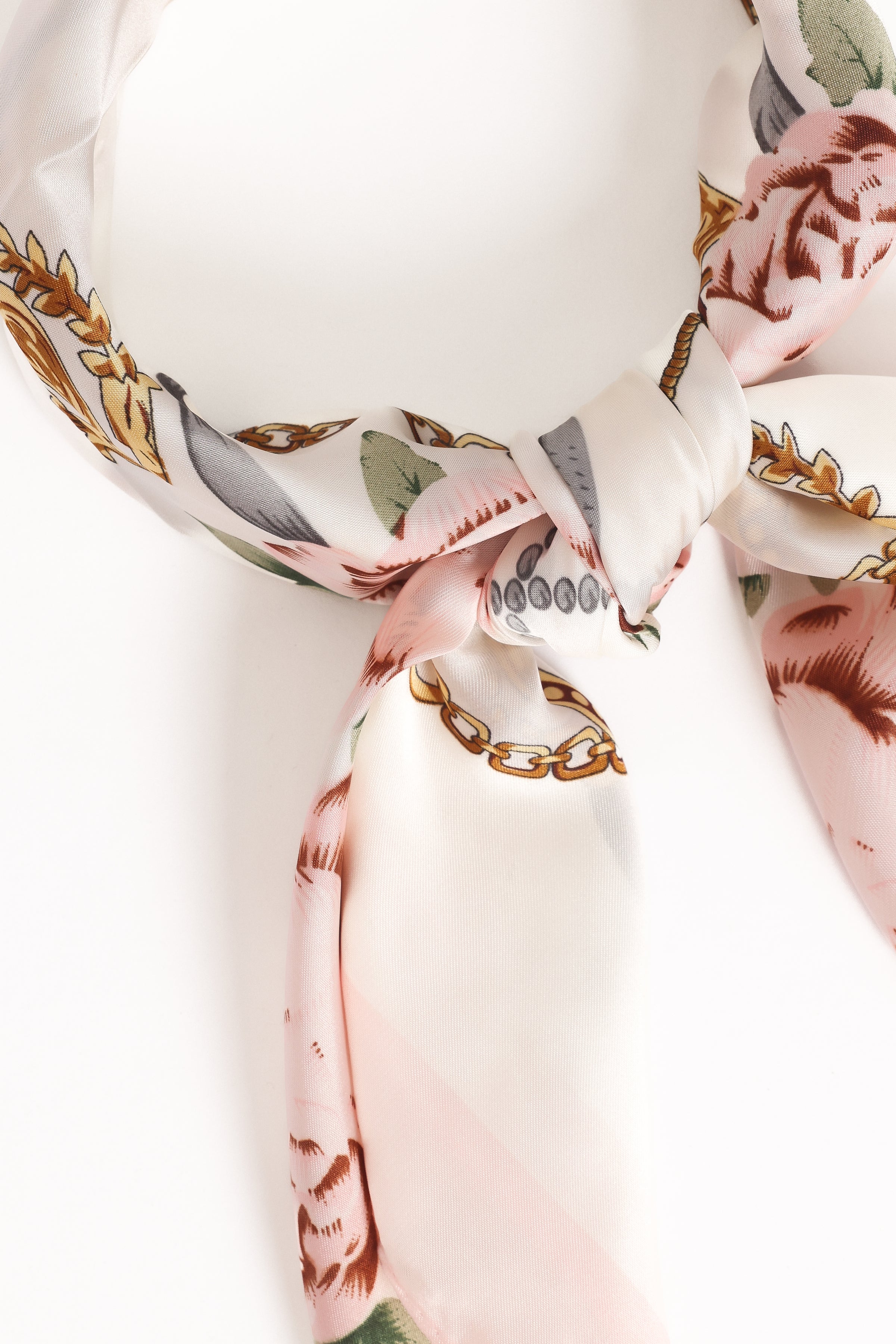 ACCESSORIES Kennedy Hair Scarf - White Floral