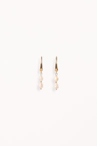 ACCESSORIES @Larissa Pearl Earrings - Gold