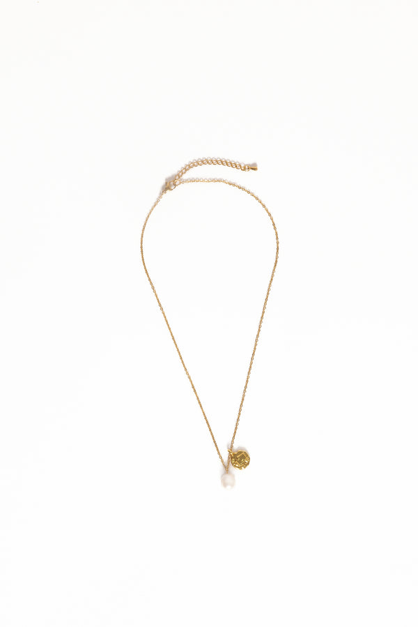 ACCESSORIES Lavinia Necklace - Gold/Pearl