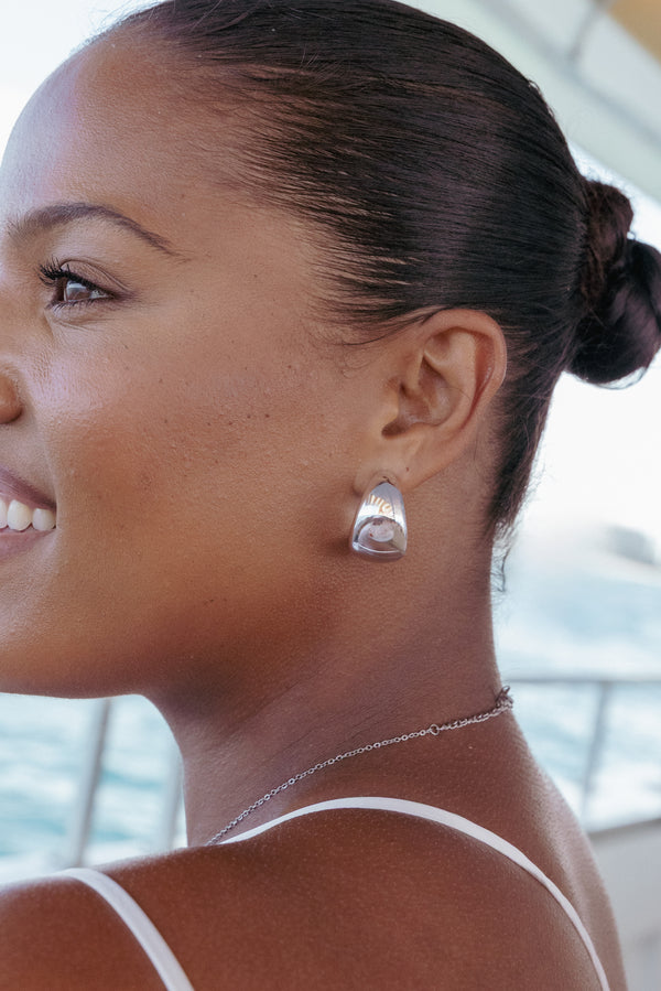 ACCESSORIES Leandra Earrings - Silver