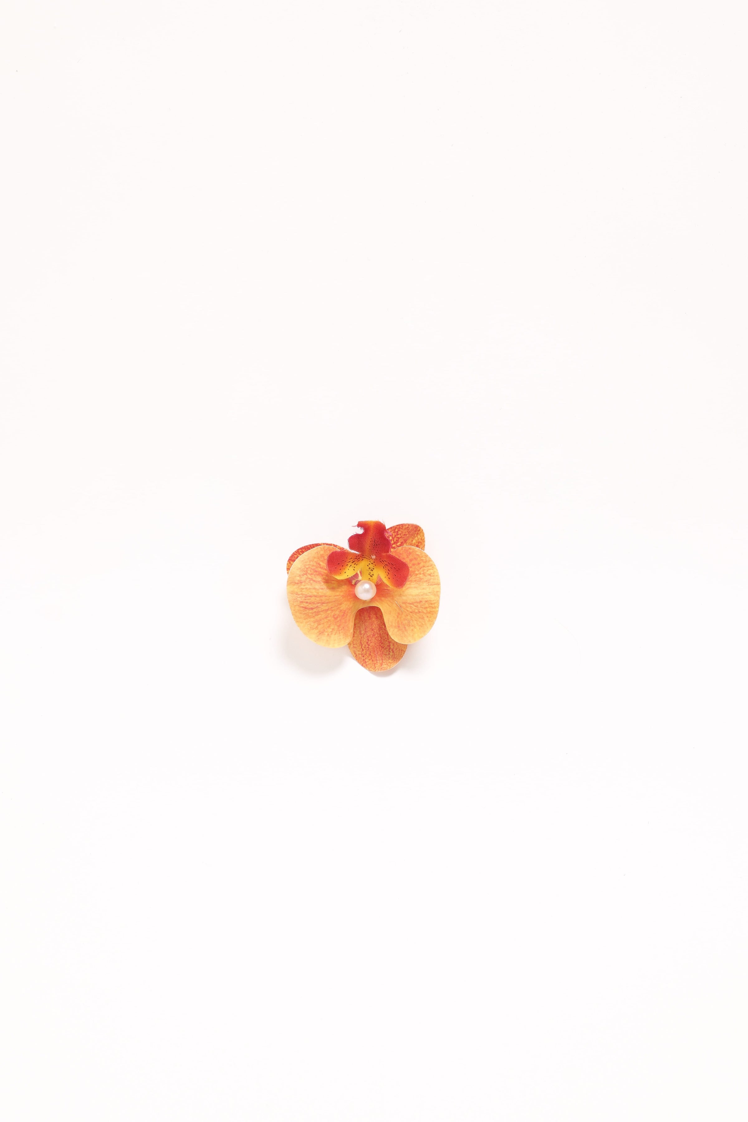ACCESSORIES Leila Orchid Hair Clip - Orange