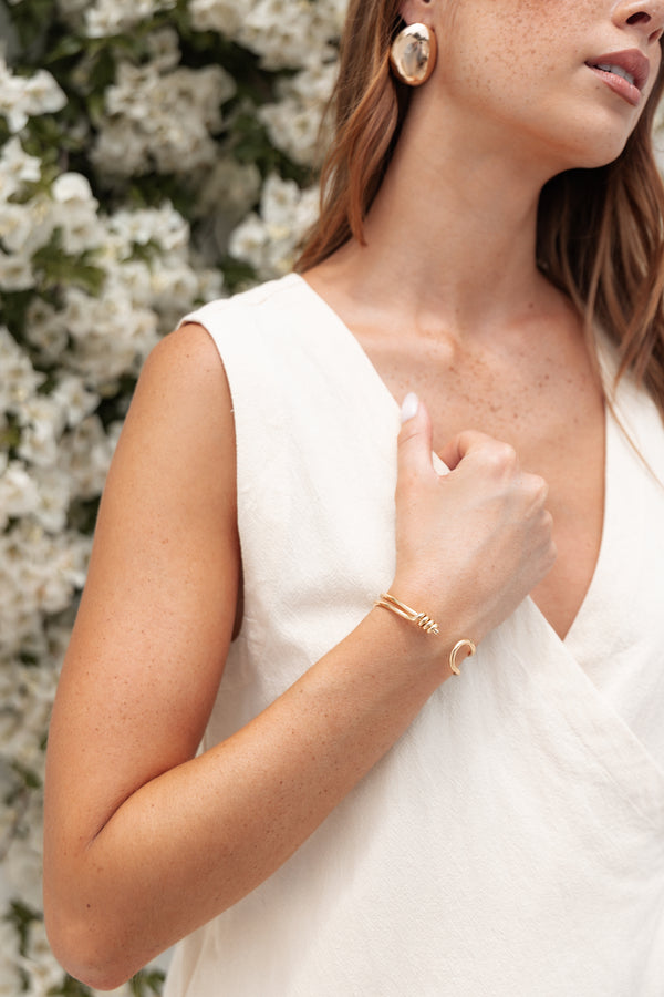 ACCESSORIES Lenora Cuff Bracelet - Gold