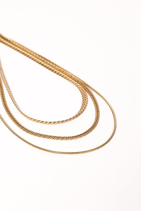 ACCESSORIES Logan Necklace - Gold
