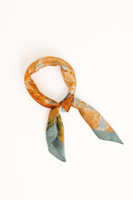 ACCESSORIES Loreta Hair Scarf - Yellow/Blue
