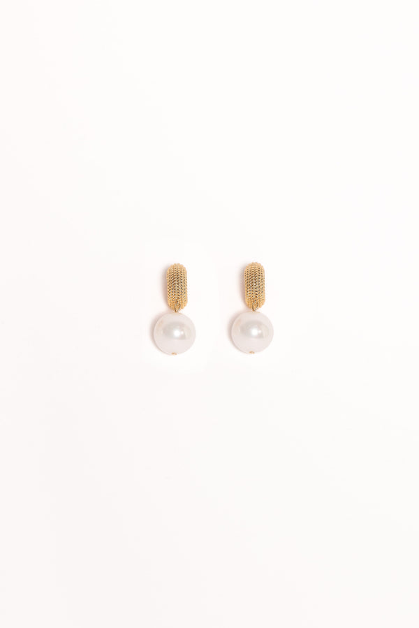 ACCESSORIES Luciana Earrings - Gold/Pearl