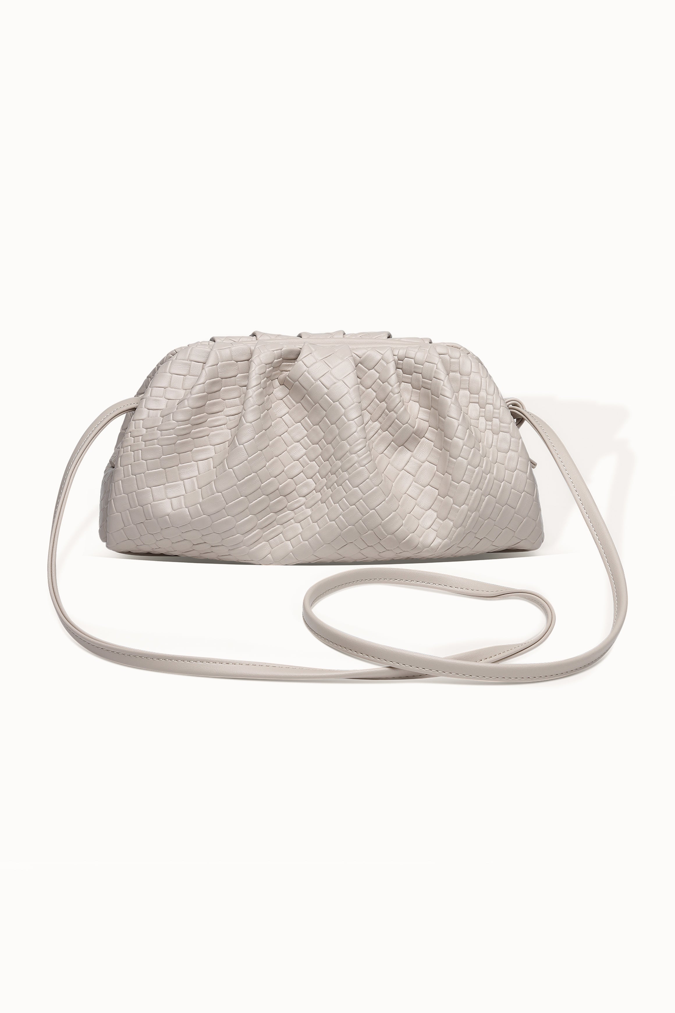 ACCESSORIES Macy Woven Clutch - Malt
