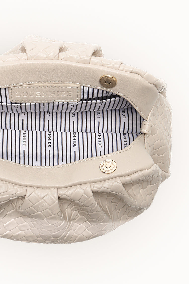 ACCESSORIES Macy Woven Clutch - Malt