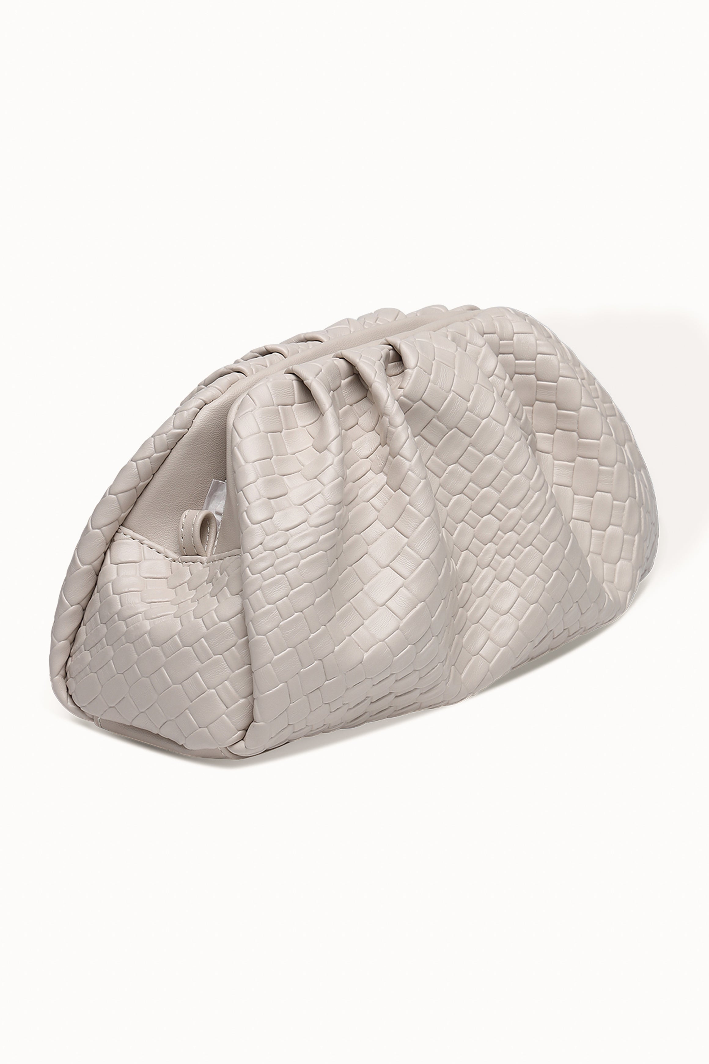 ACCESSORIES Macy Woven Clutch - Malt