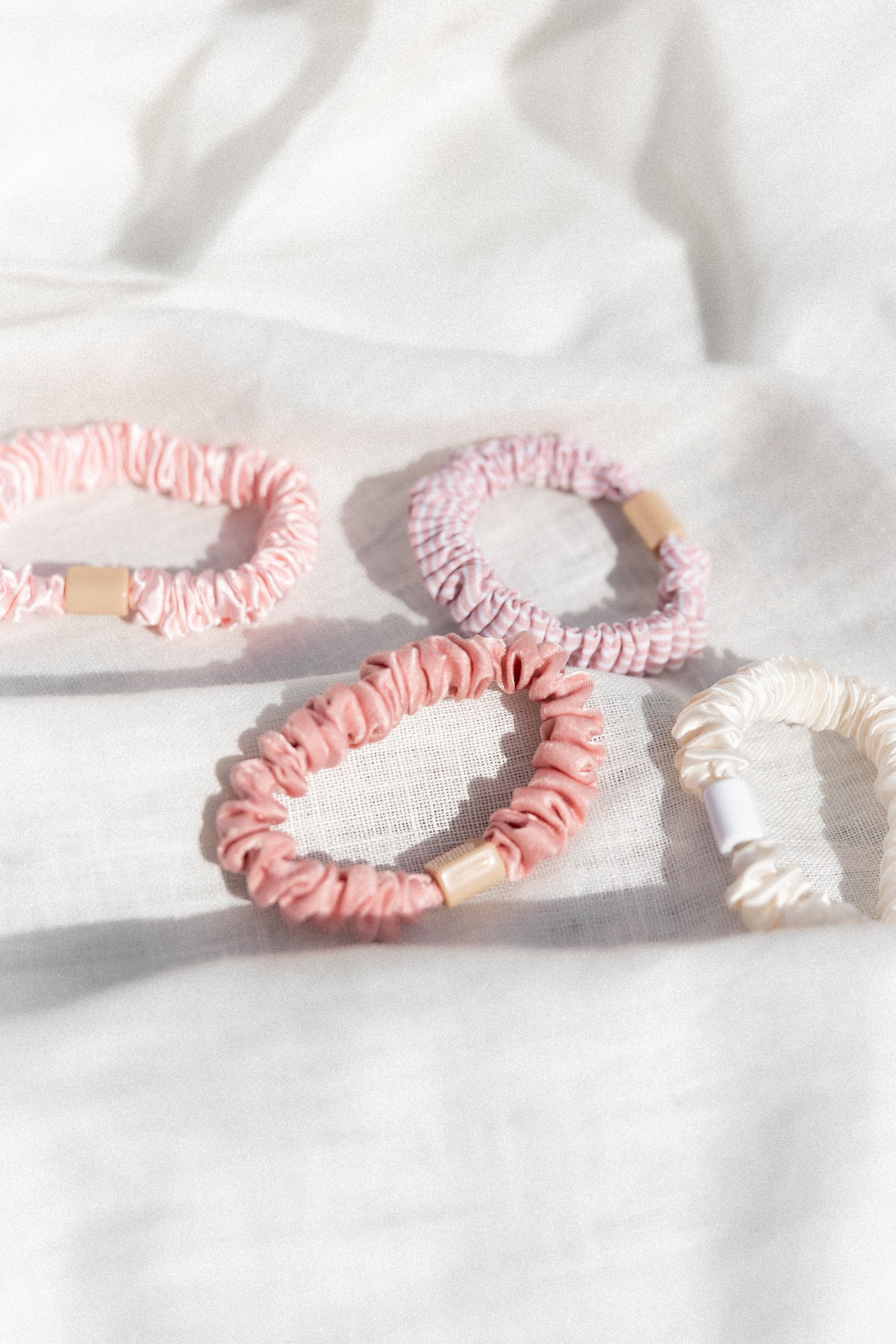 ACCESSORIES @Maddox Hair Tie Set - Pink Multi