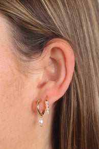 ACCESSORIES Maracuja Earring Set - Gold/Pearl