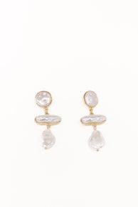 ACCESSORIES Marella Earrings - Gold Pearl