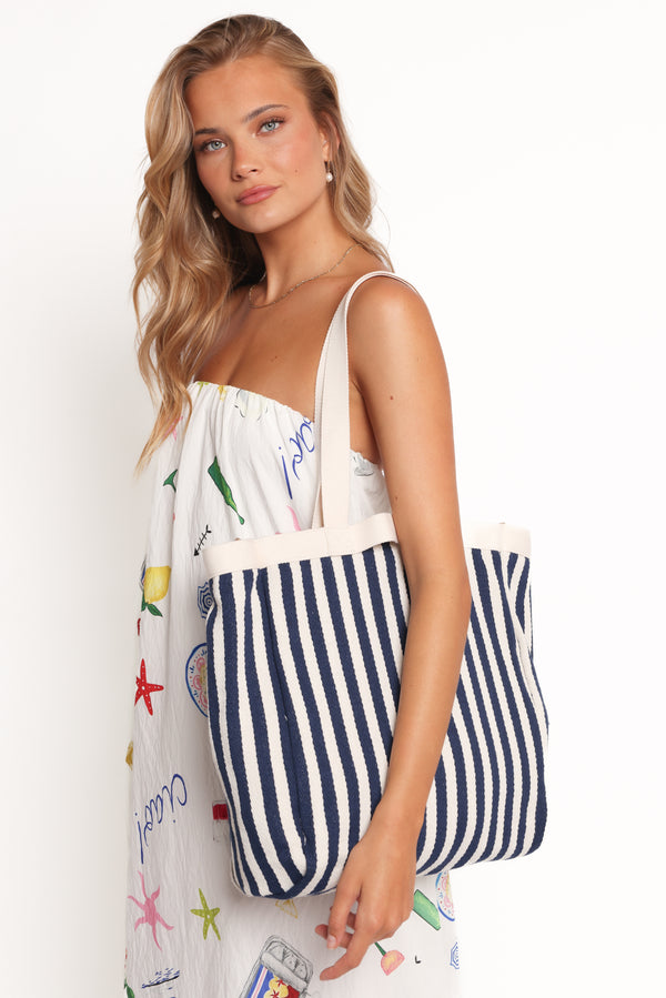 ACCESSORIES Marina Bag - Navy/Cream