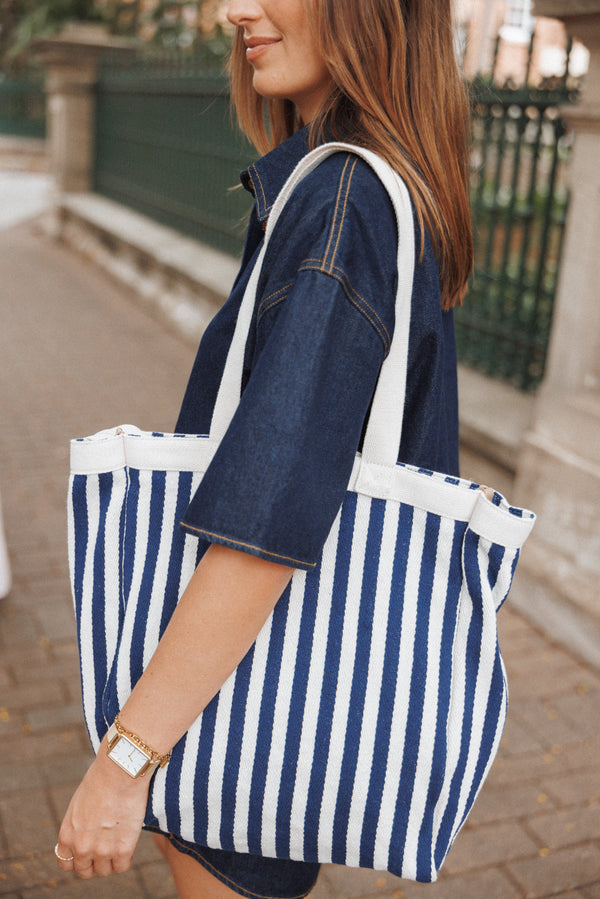 ACCESSORIES Marina Bag - Navy/Cream