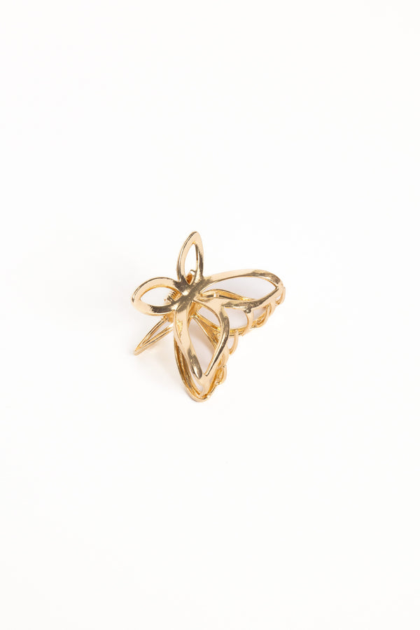 ACCESSORIES Mariposa Hair Clip - Gold