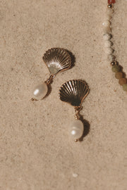 ACCESSORIES @Mina Pearl Earring - Gold