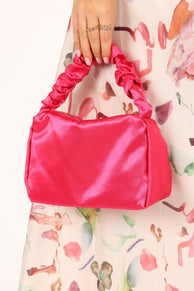 ACCESSORIES @Mira Satin Bag - Pink