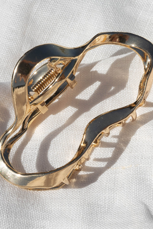 ACCESSORIES @Morrow Hair Clip - Gold