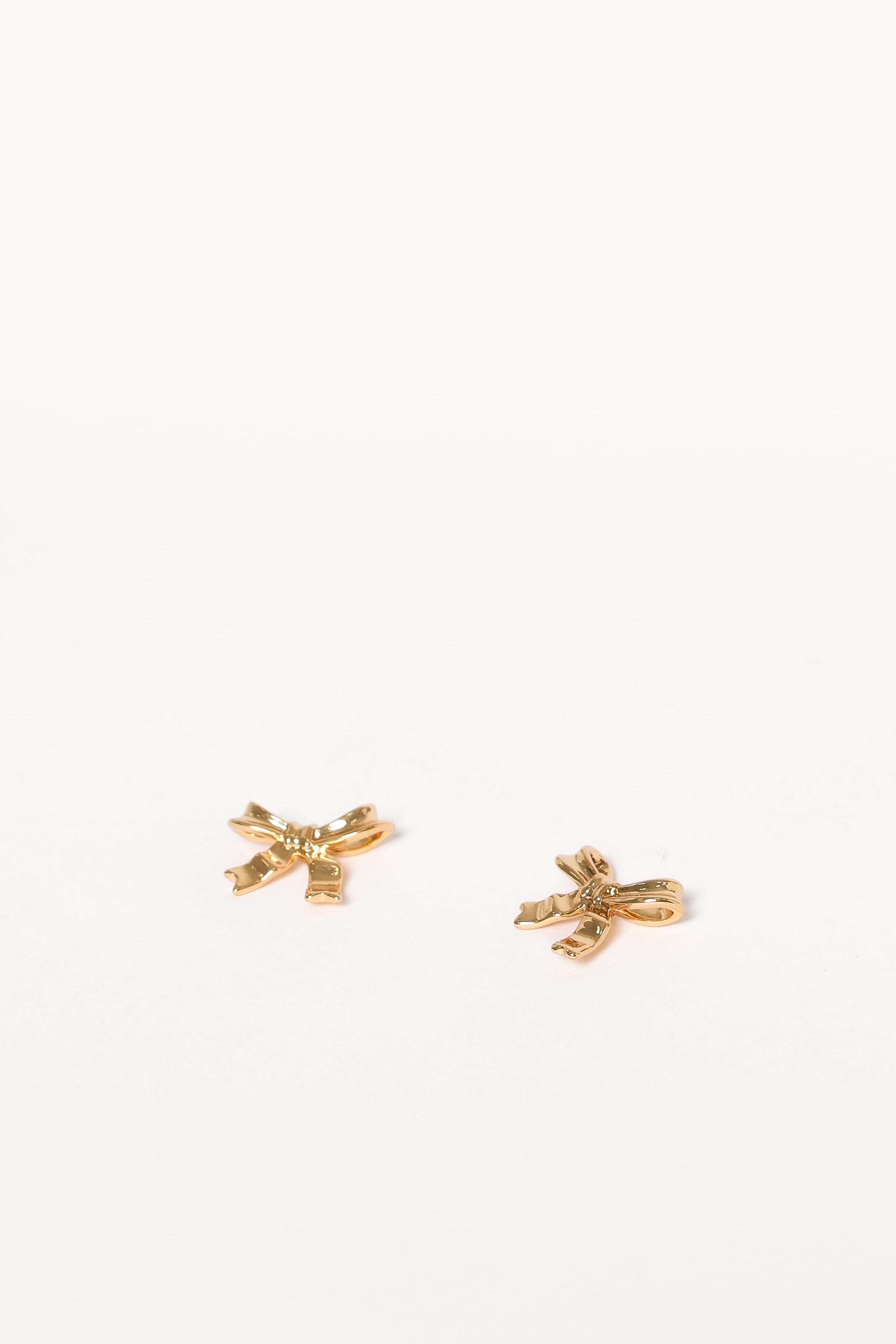 ACCESSORIES Myra Bow Earrings - Gold