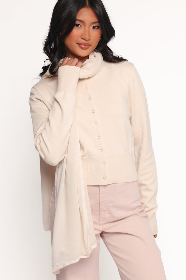 ACCESSORIES Nerys Scarf - Cream