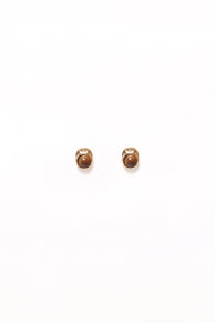 ACCESSORIES Nova Earrings - Brown/Gold
