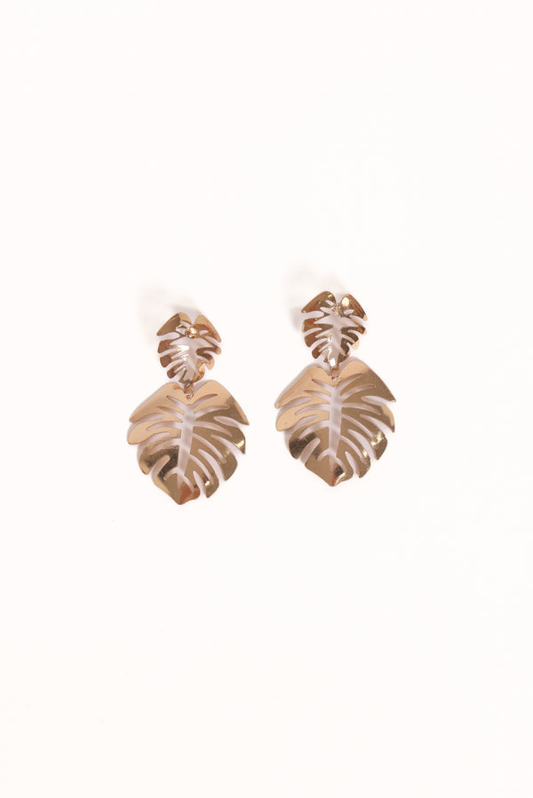ACCESSORIES Palm Earrings - Gold