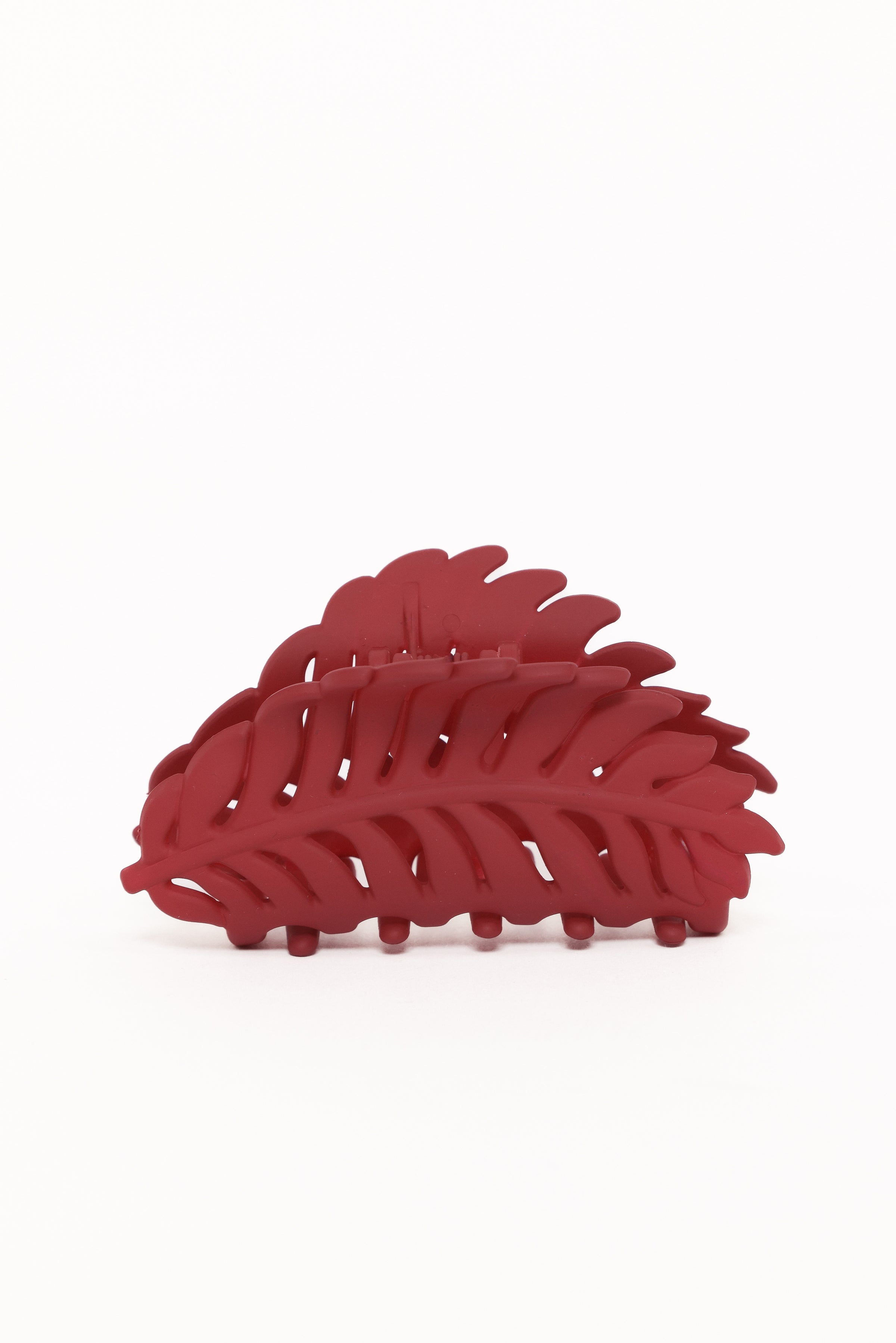 ACCESSORIES Palm Hair Clip - Red