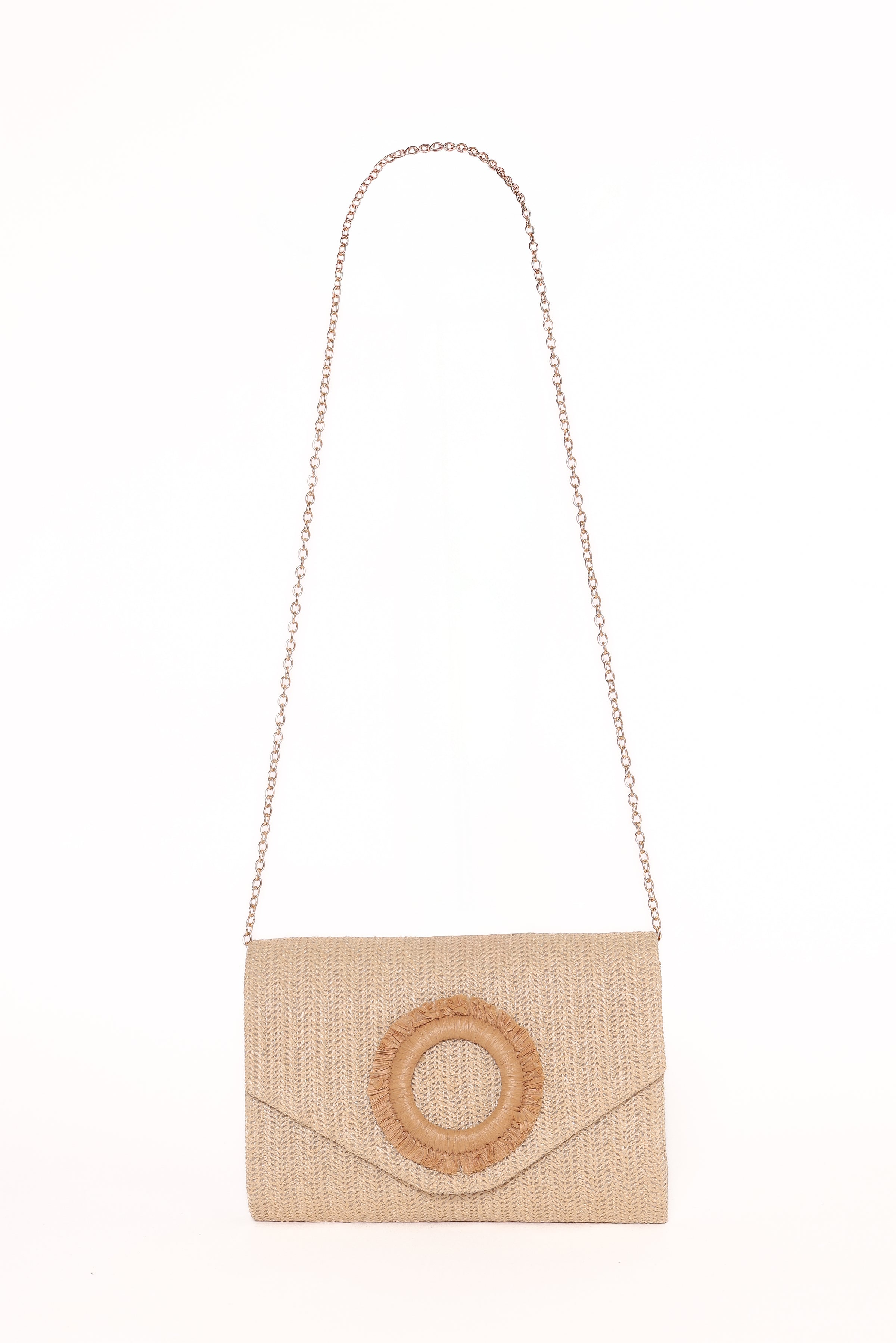 ACCESSORIES Panama Clutch - Sand