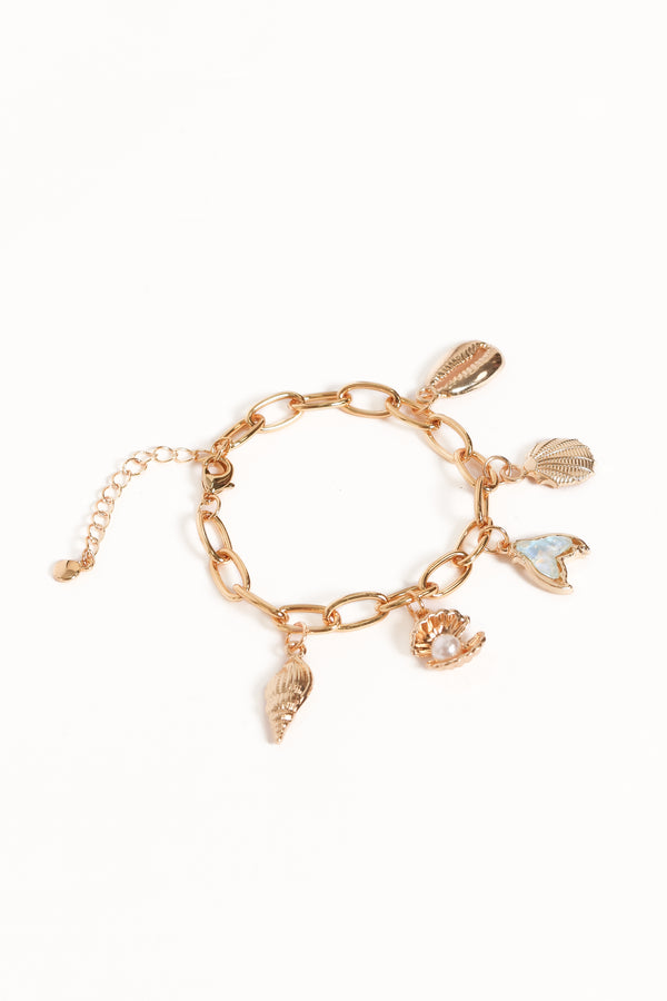ACCESSORIES Penny Charm Bracelet - Gold