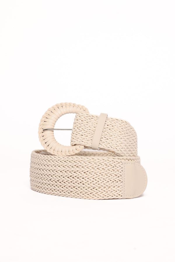 ACCESSORIES Preston Belt - Cream