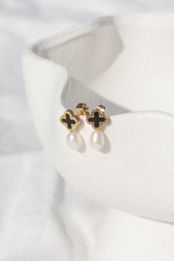 ACCESSORIES @Raphael Earrings - Black