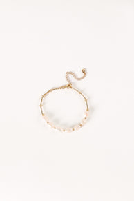 ACCESSORIES @Ren Pearl Bracelet - Gold