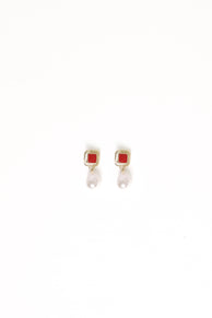 ACCESSORIES Rosalind Earrings - Gold/Pearl