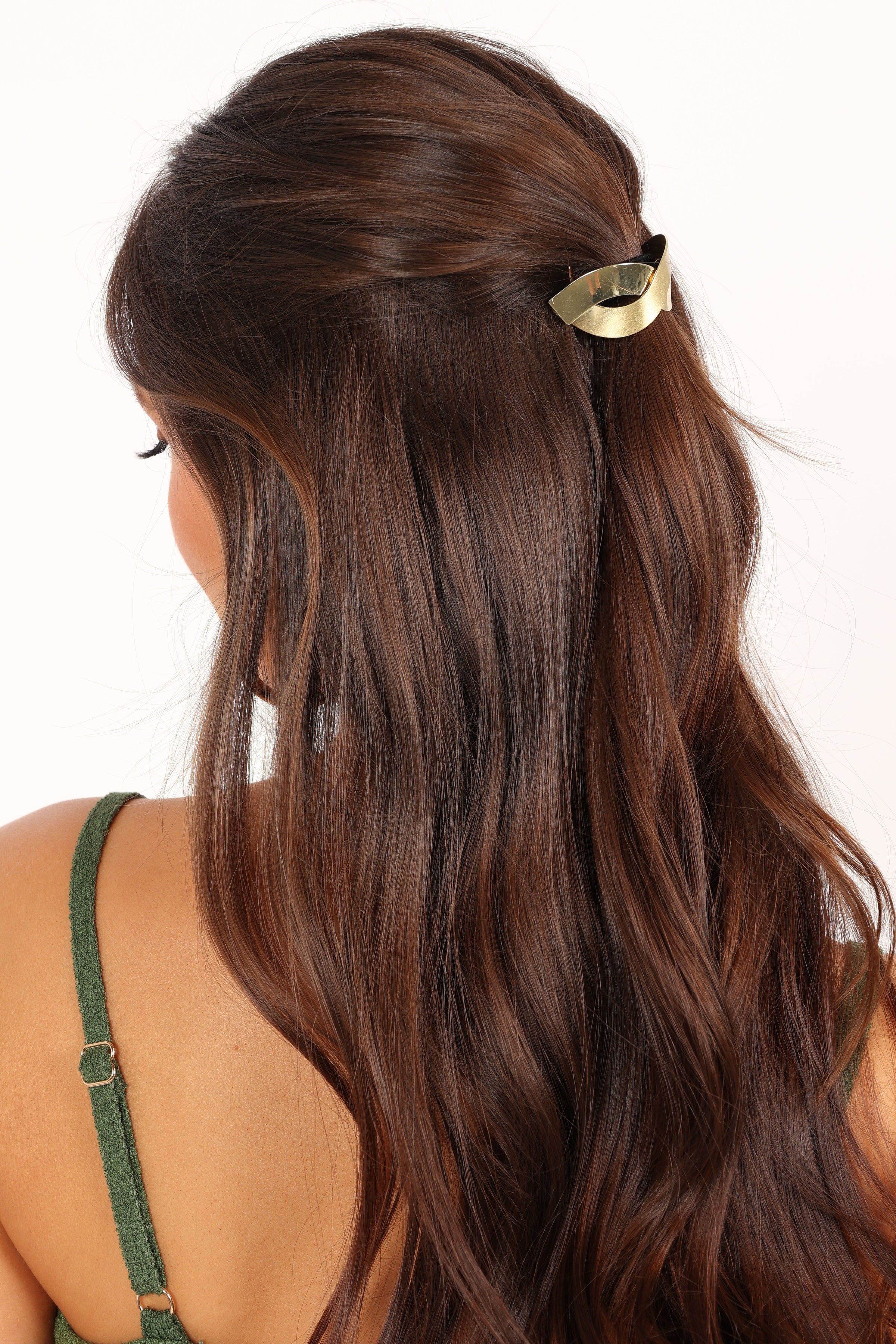 ACCESSORIES @Rose Hair Cuff - Gold