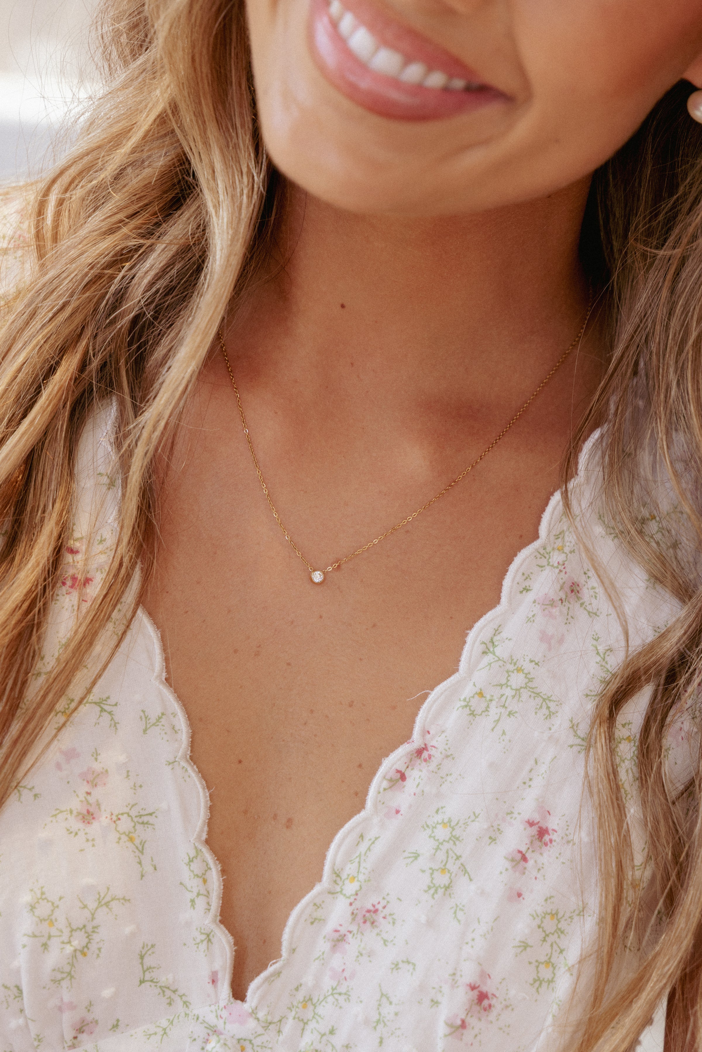 ACCESSORIES Serena Necklace - Gold