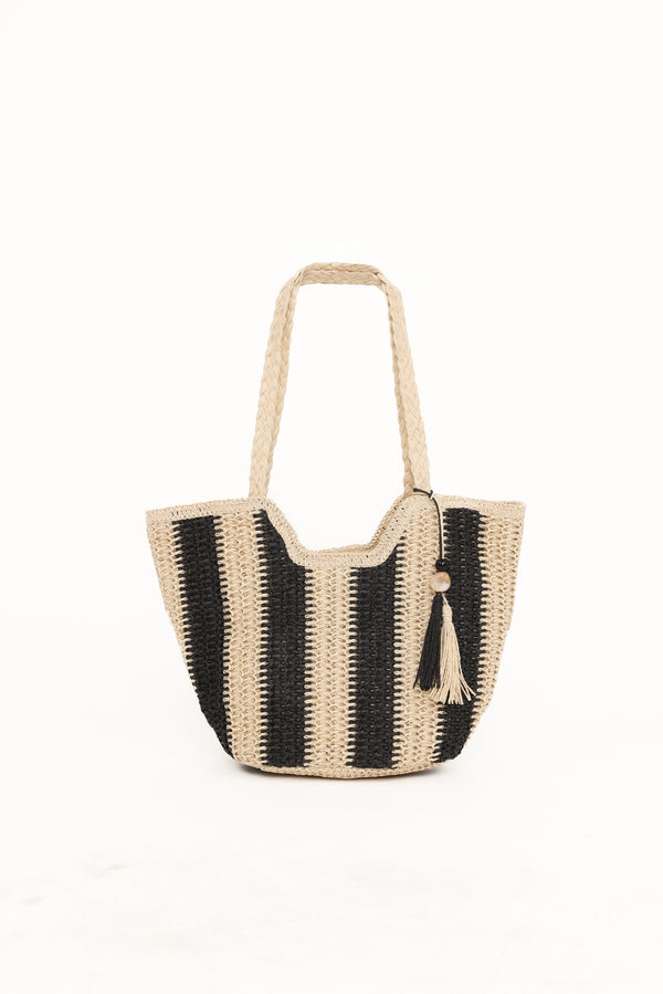 ACCESSORIES Sherrie Tote Bag - Beige/Black