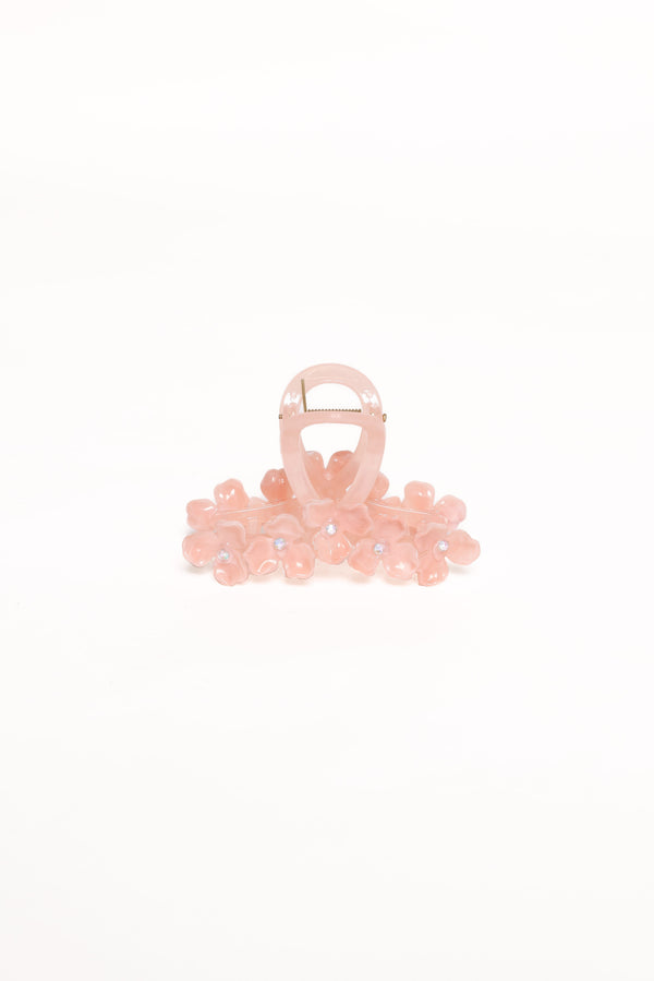 ACCESSORIES Shiloh Flower Hair Clip - Pink