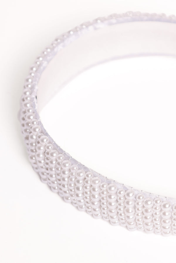 ACCESSORIES Simona Headband - Pearl
