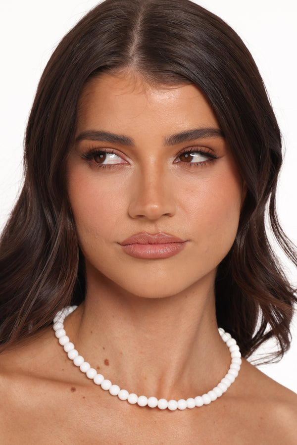 ACCESSORIES Skylar Necklace - White