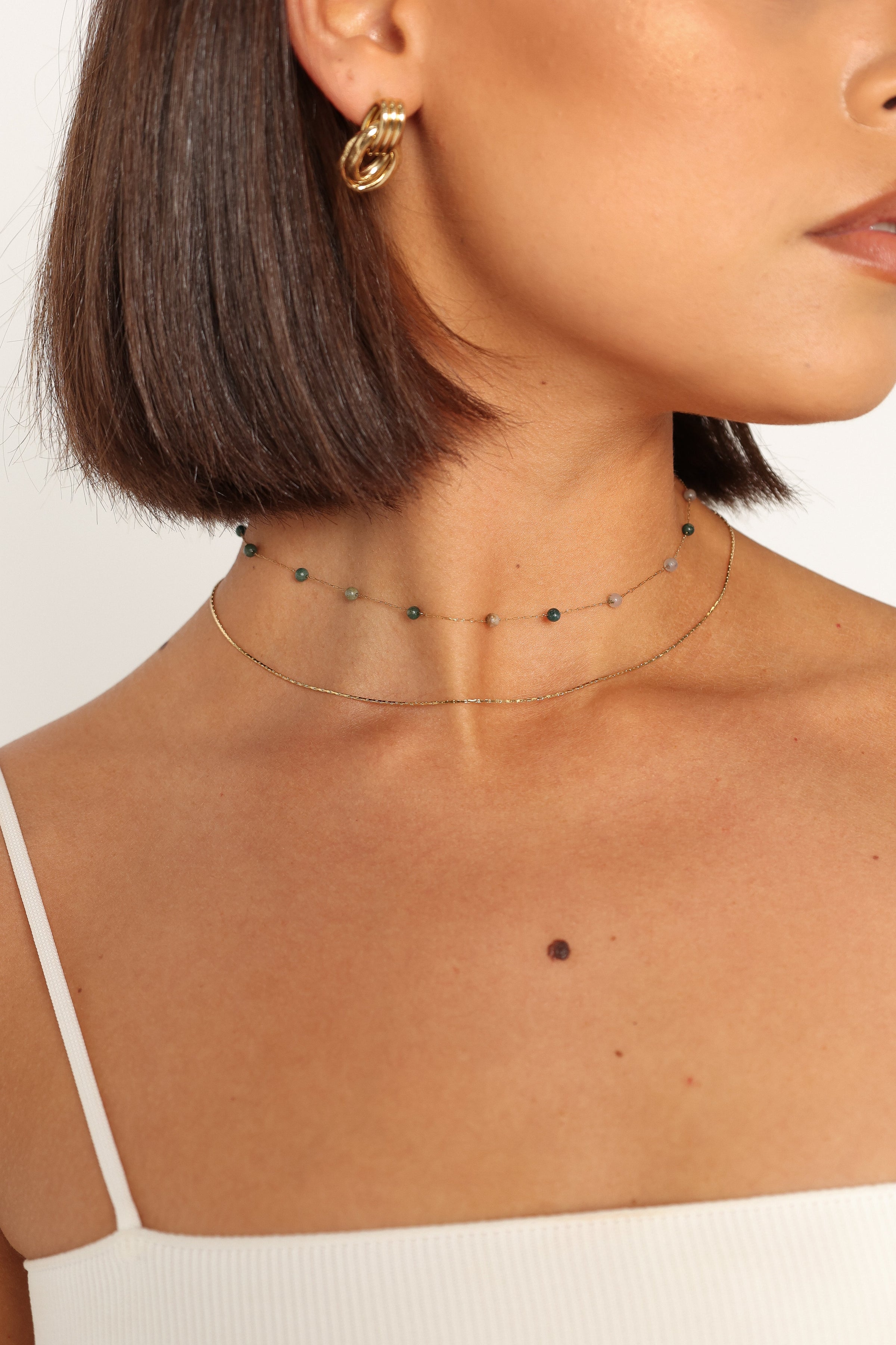 ACCESSORIES @Susie Layered Necklace - Gold