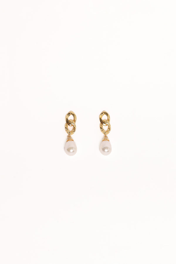 ACCESSORIES Tallulah Earrings - Gold/Pearl