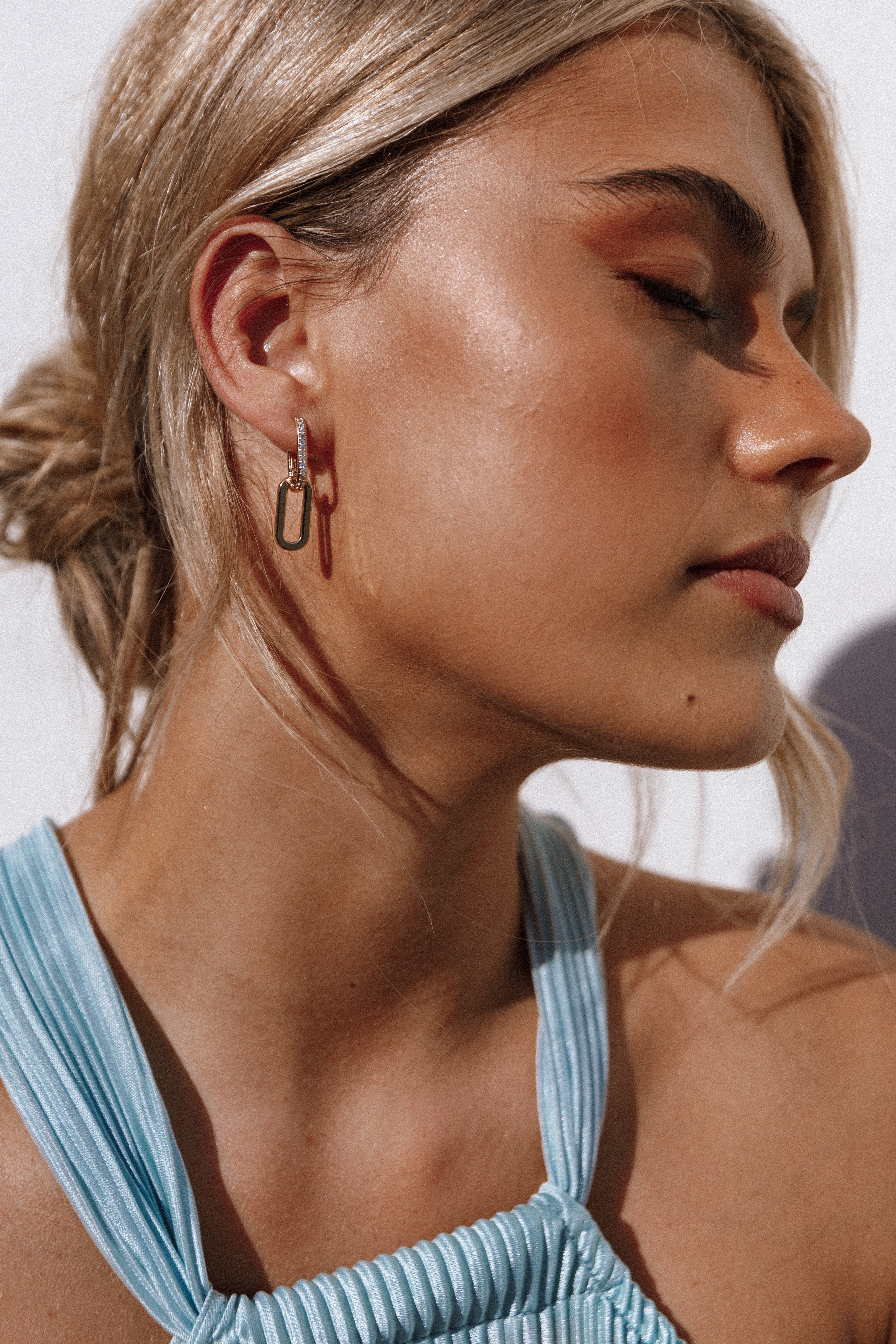 ACCESSORIES Teagan Double Hoop Earrings - Gold