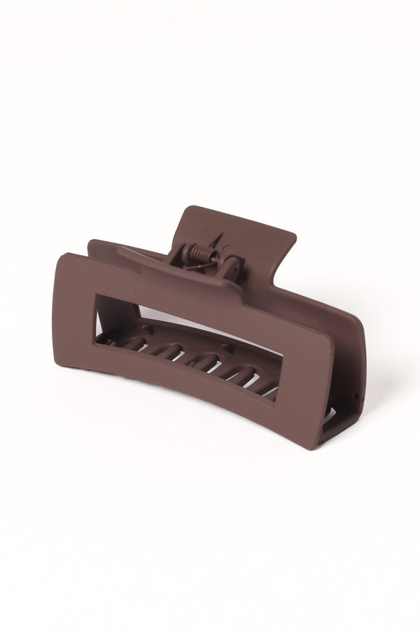 ACCESSORIES Teresa Hairclip - Chocolate