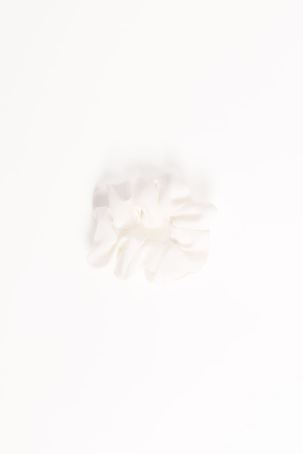 ACCESSORIES Theodora Scrunchie - White