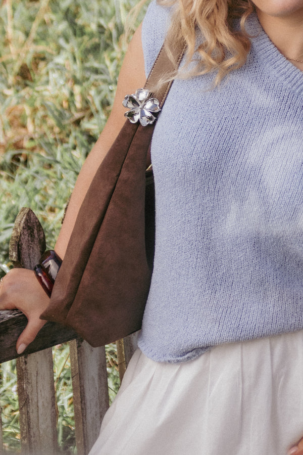 ACCESSORIES Tiffany 2 Pack Flower Hair Clips - Silver