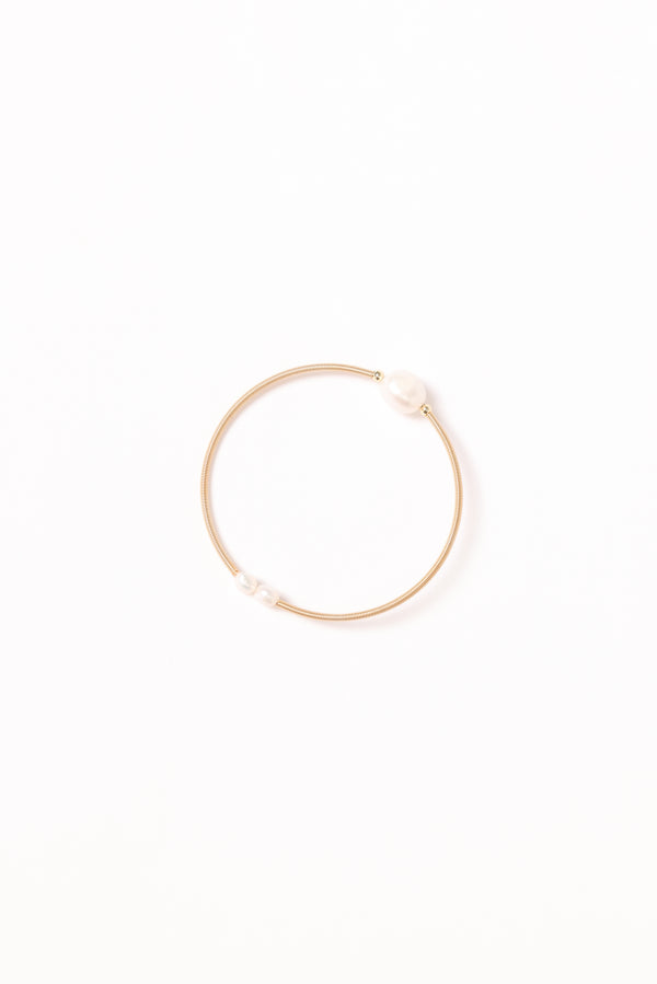 ACCESSORIES Tilda Bracelet - Gold/Pearl