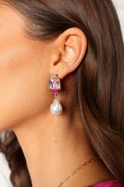 ACCESSORIES @Timms Earrings - Pearl Pink