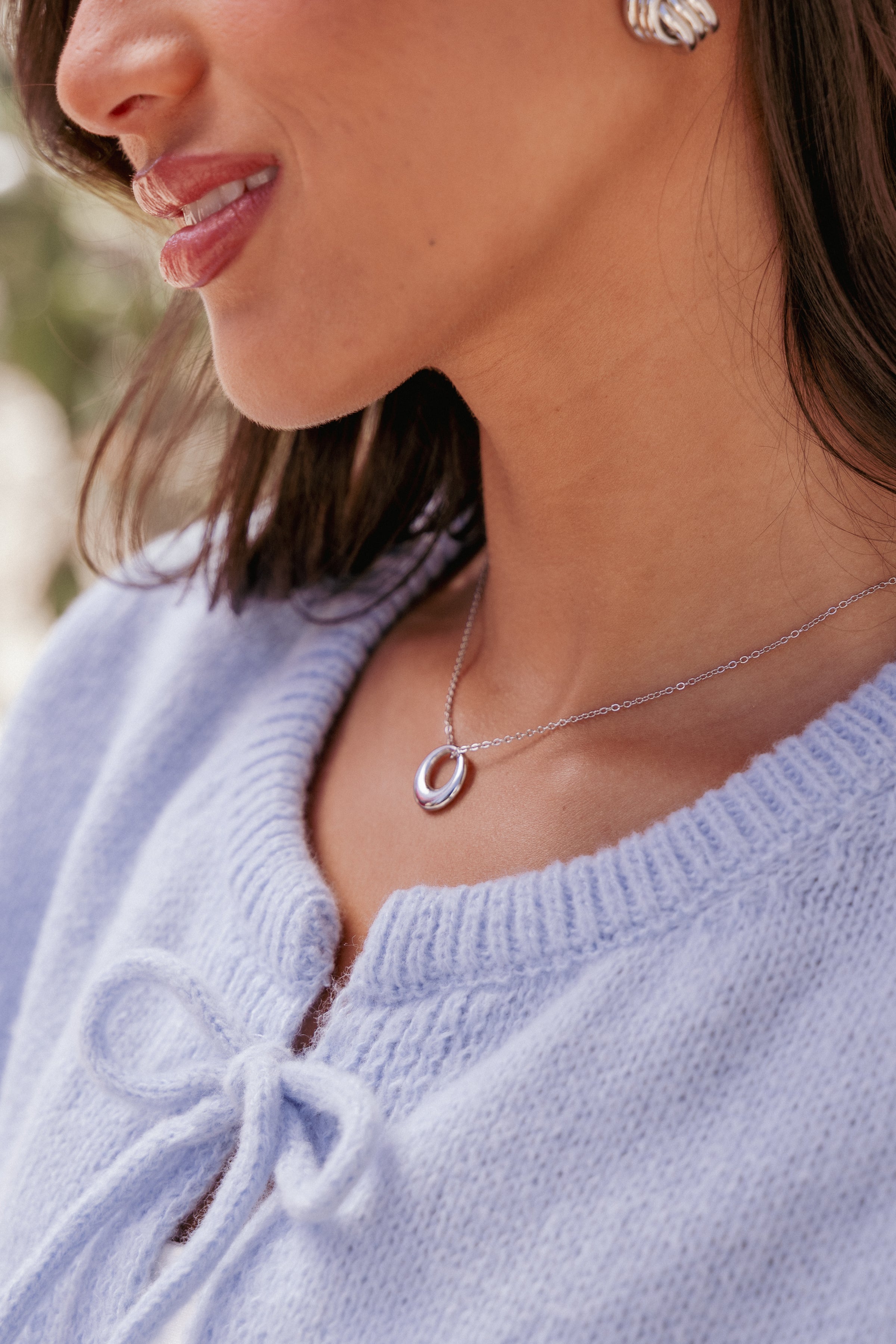 ACCESSORIES Tyra Necklace - Silver