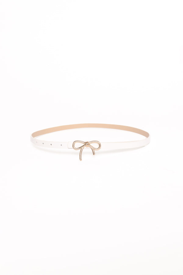 ACCESSORIES Valentina Belt - White