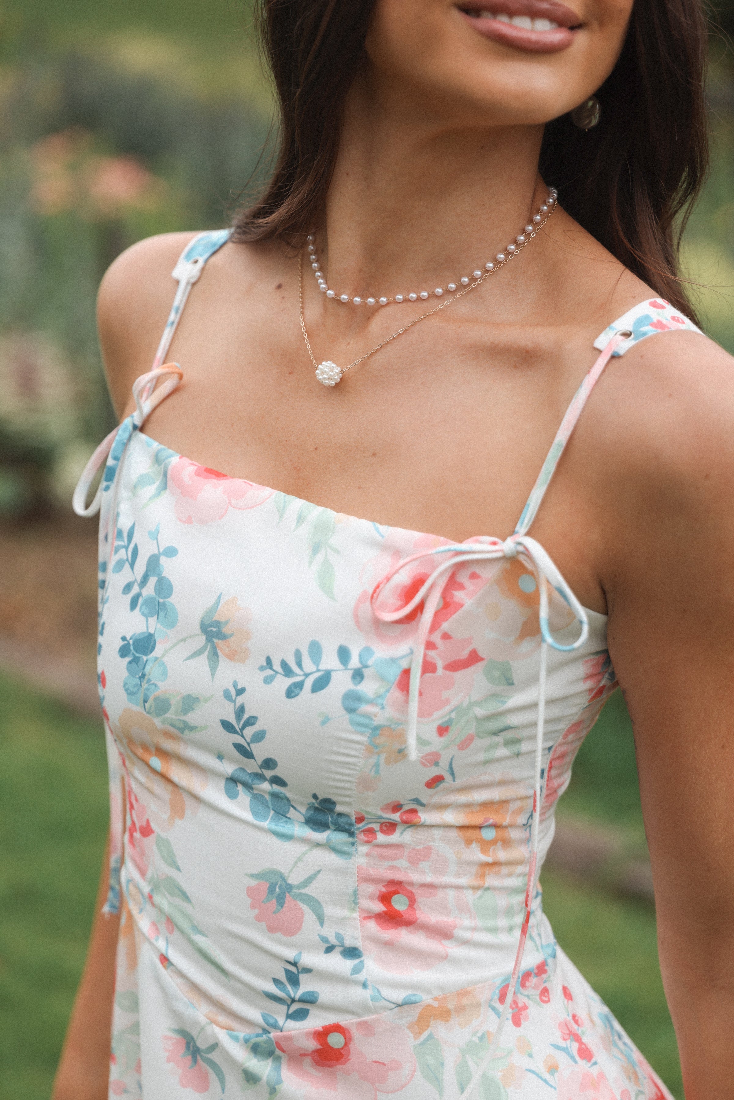 ACCESSORIES Viola Necklace Set - Pearl/Gold